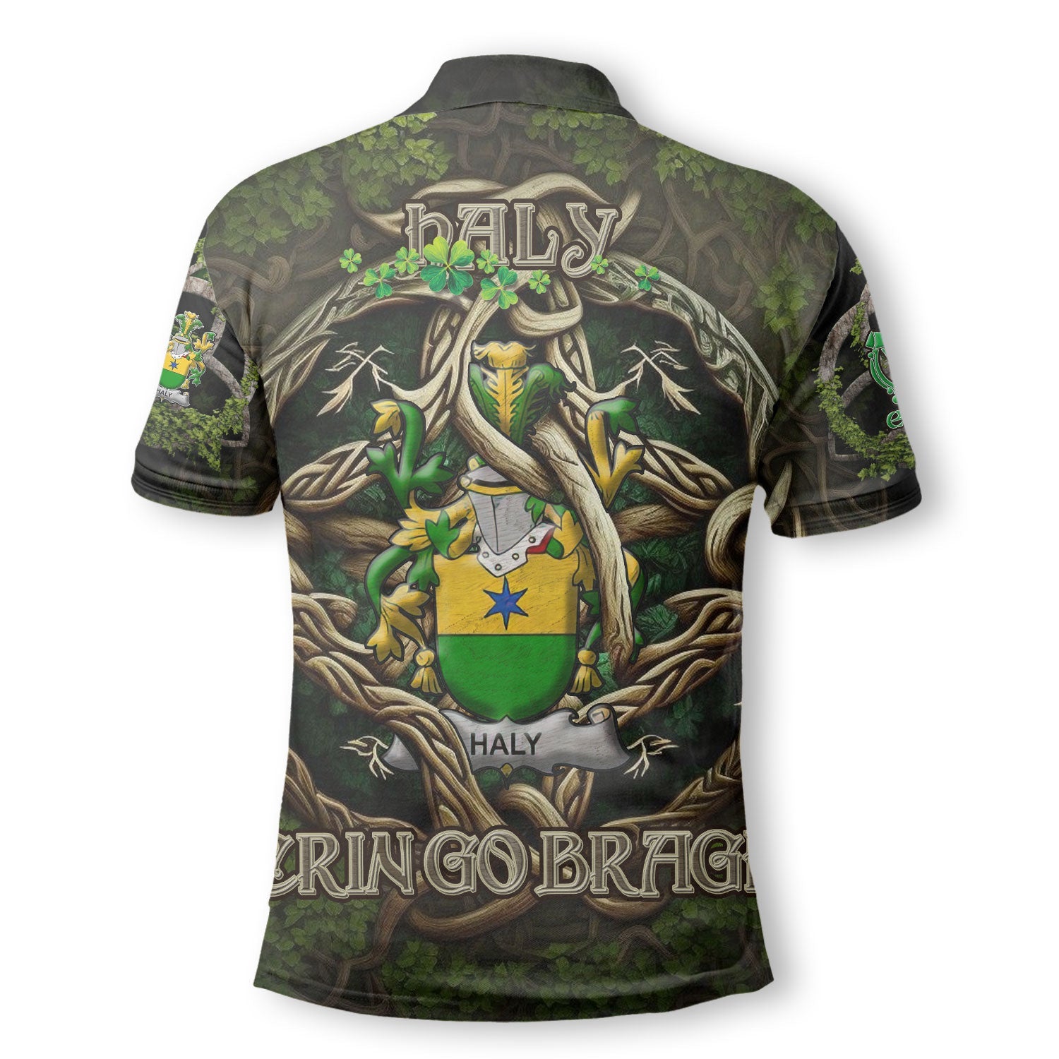 Haly or O Haly Polo Shirts Ireland Is My Root Style