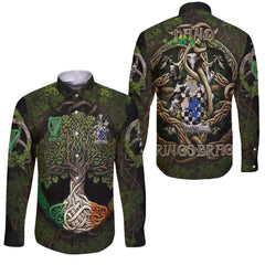 Hand or McClave Long Sleeve Button Shirts Ireland Is My Root Style