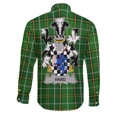 Hand or McClave Long Sleeve Button Shirts Crest And National Plaid Style