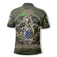 Hand or McClave Polo Shirts Ireland Is My Root Style