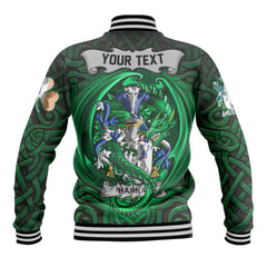 Hanna or O Hanna Baseball Jackets The Green Dragon Of Ireland Style