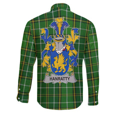 Hanratty or O Hanraghty Long Sleeve Button Shirts Crest And National Plaid Style