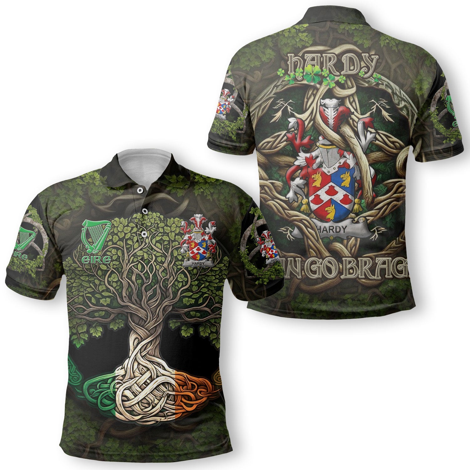 Hardy Polo Shirts Ireland Is My Root Style