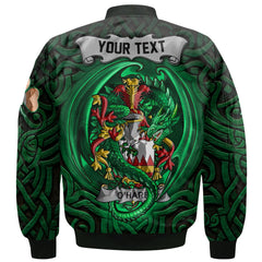 Hare or O Hare Bomber Jackets The Green Dragon Of Ireland Style