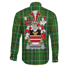 Harrison Long Sleeve Button Shirts Crest And National Plaid Style