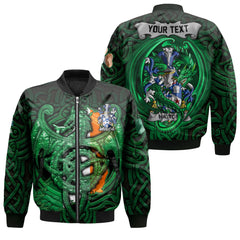 Hatton or McIlhatton Bomber Jackets The Green Dragon Of Ireland Style