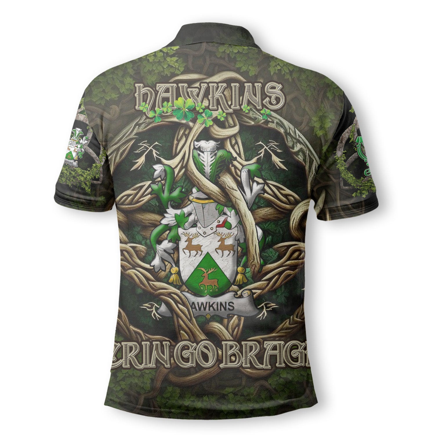 Hawkins or Haughan Polo Shirts Ireland Is My Root Style