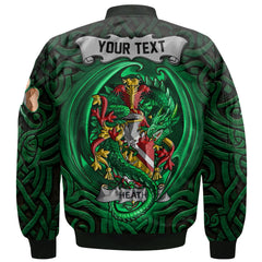 Heath Bomber Jackets The Green Dragon Of Ireland Style