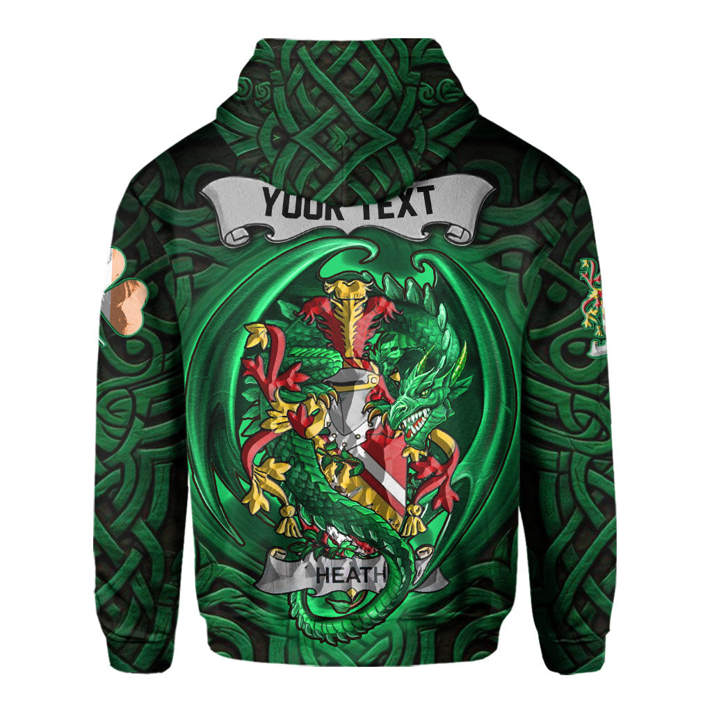 Heath Hoodies The Green Dragon Of Ireland Style