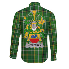 Heffernan or O Heffernan Long Sleeve Button Shirts Crest And National Plaid Style