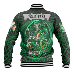 Hennessy or O Hennessy Baseball Jackets The Green Dragon Of Ireland Style