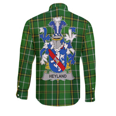 Heyland Long Sleeve Button Shirts Crest And National Plaid Style