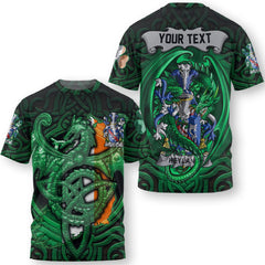 Heydon T-Shirts The Green Dragon Of Ireland Style