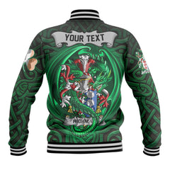 Hickman Baseball Jackets The Green Dragon Of Ireland Style