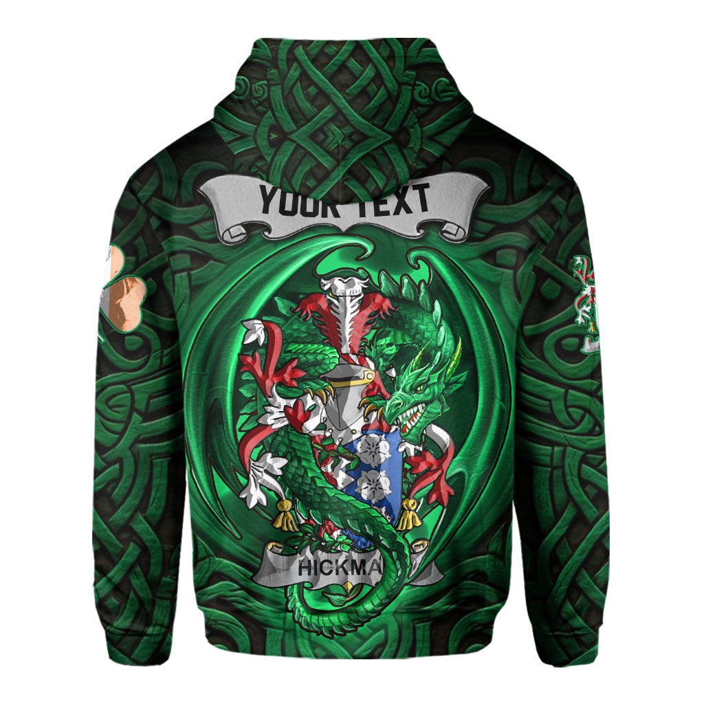 Hickman Hoodies The Green Dragon Of Ireland Style