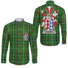 Hickman Long Sleeve Button Shirts Crest And National Plaid Style