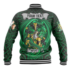 Hickson Baseball Jackets The Green Dragon Of Ireland Style