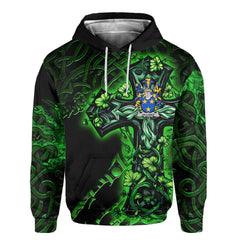 Hilliard Hoodies Celtic Cross And Dragon Style
