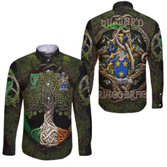 Hilliard Long Sleeve Button Shirts Ireland Is My Root Style