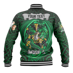 Hogan or O Hogan Baseball Jackets The Green Dragon Of Ireland Style