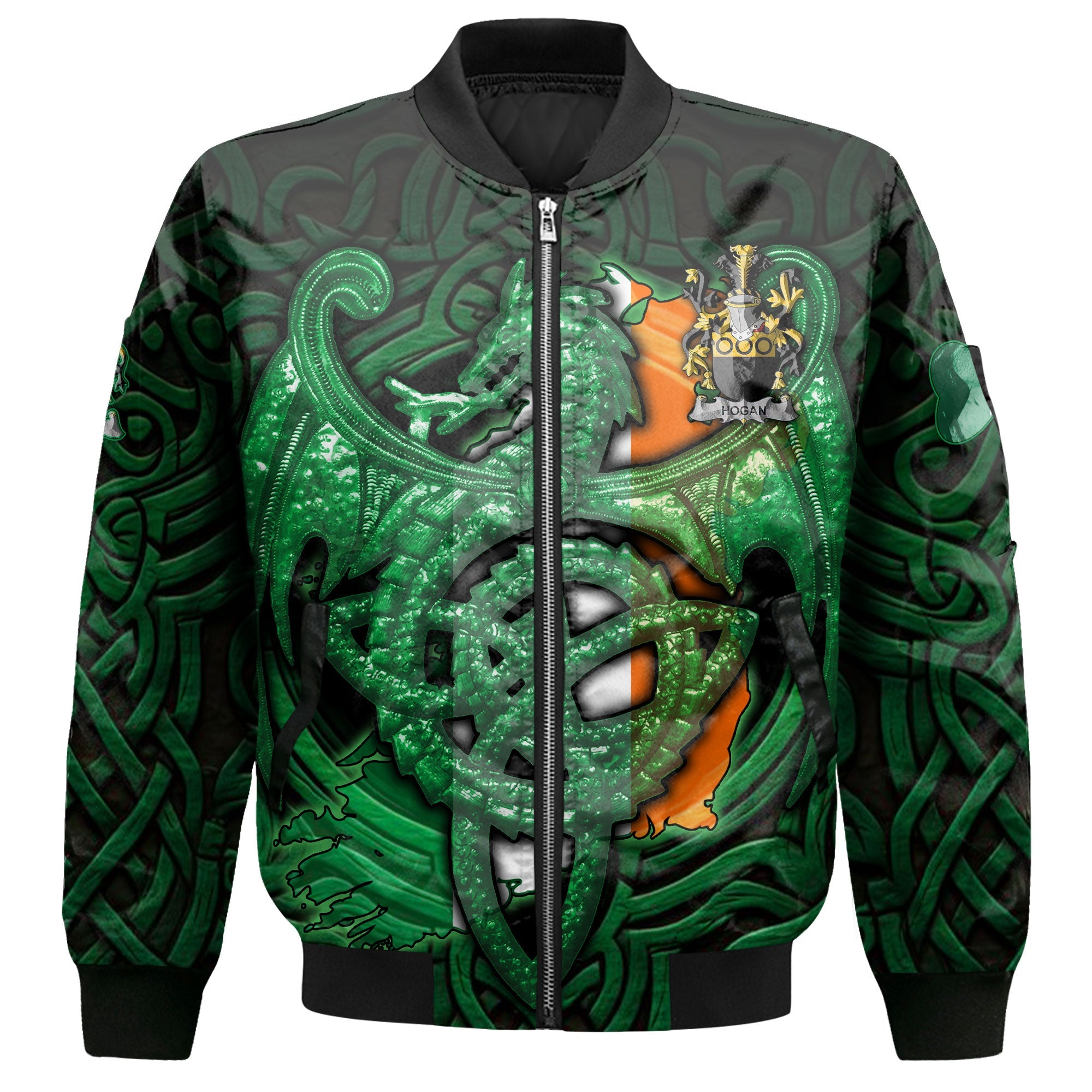 Hogan or O Hogan Bomber Jackets The Green Dragon Of Ireland Style