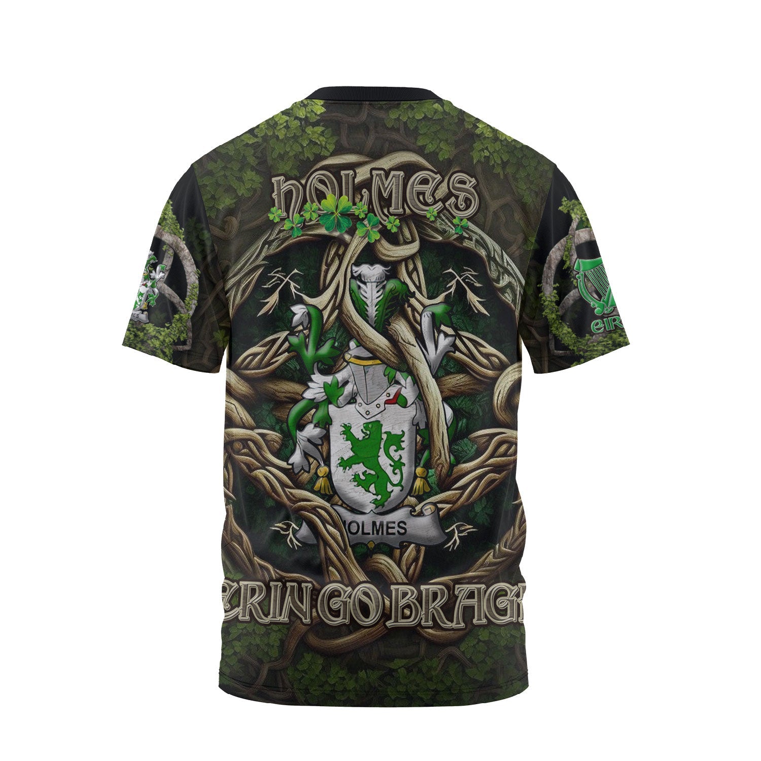 Holmes T-Shirts Ireland Is My Root Style