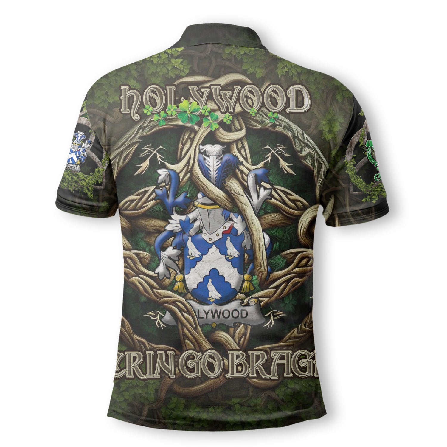 Holywood Polo Shirts Ireland Is My Root Style