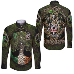 Howlett or Hewlett Long Sleeve Button Shirts Ireland Is My Root Style