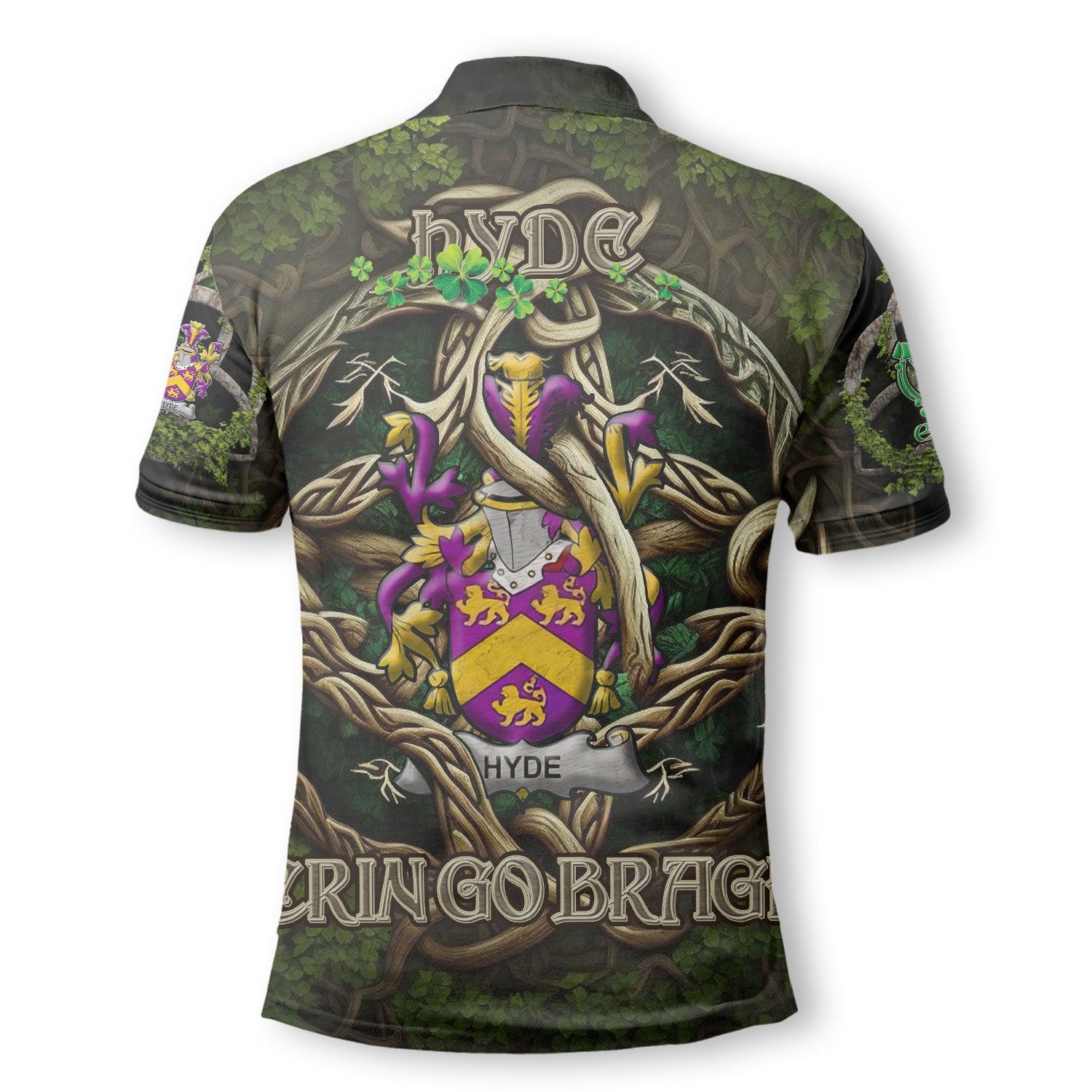 Hyde Polo Shirts Ireland Is My Root Style