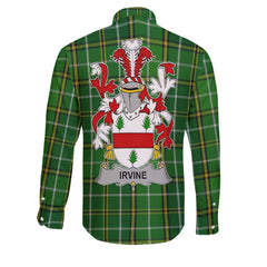 Irvine Long Sleeve Button Shirts Crest And National Plaid Style