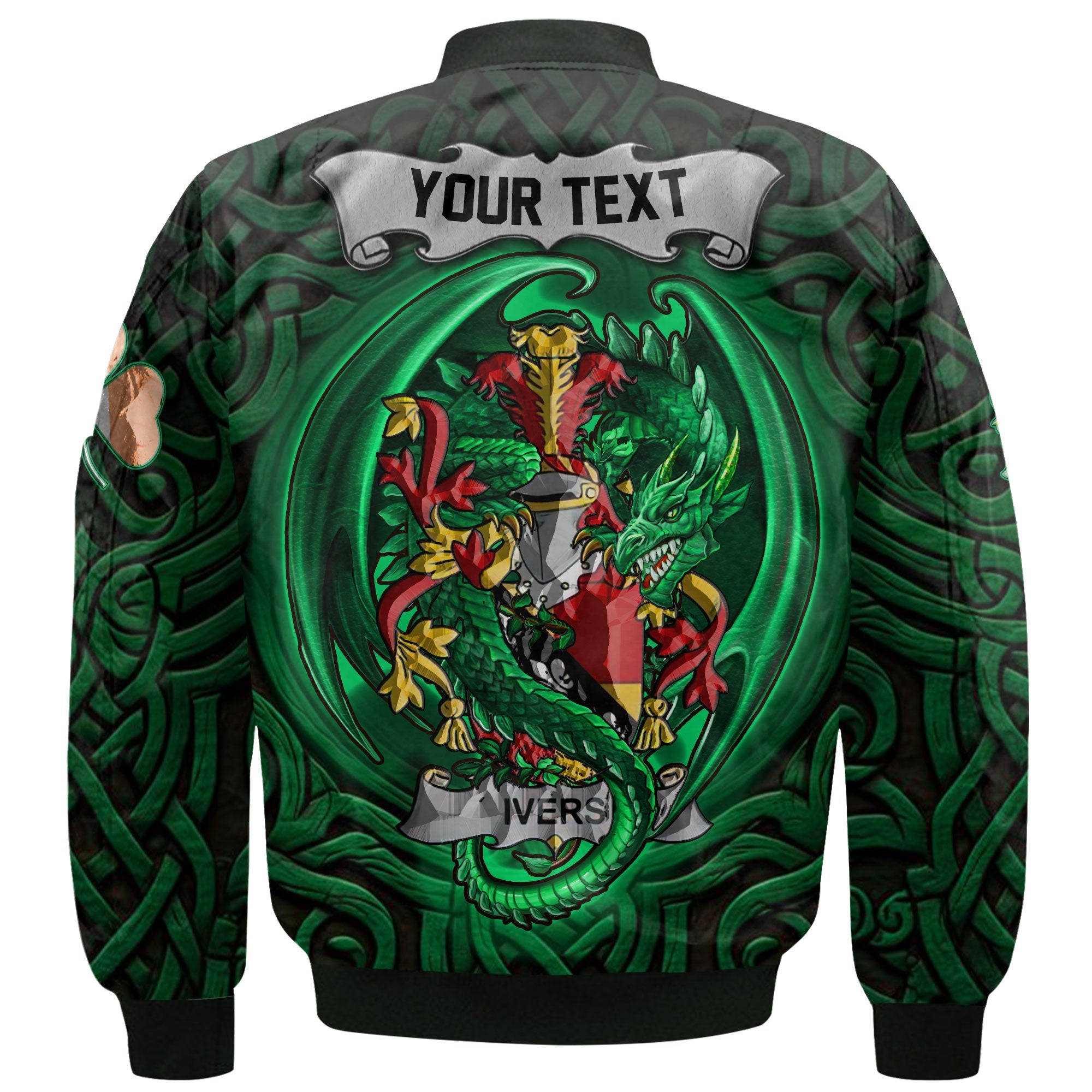 Ivers Bomber Jackets The Green Dragon Of Ireland Style