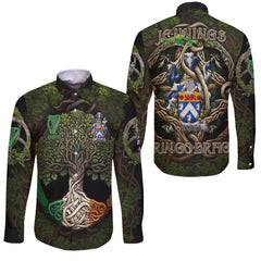 Jennings or Jennyns Long Sleeve Button Shirts Ireland Is My Root Style