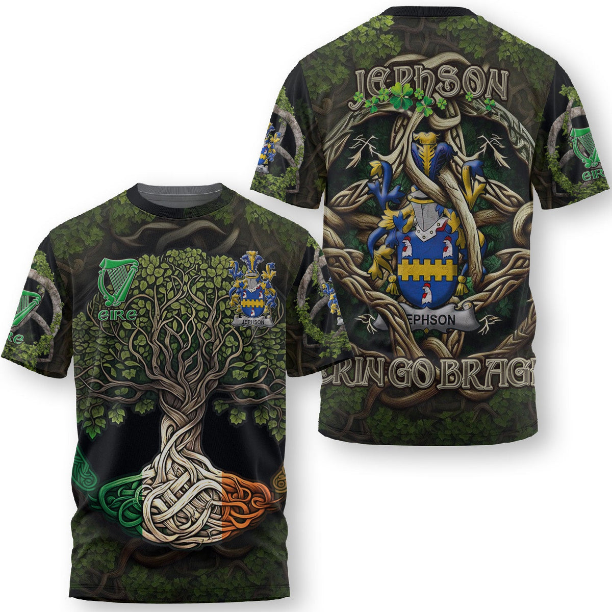 Jephson T-Shirts Ireland Is My Root Style