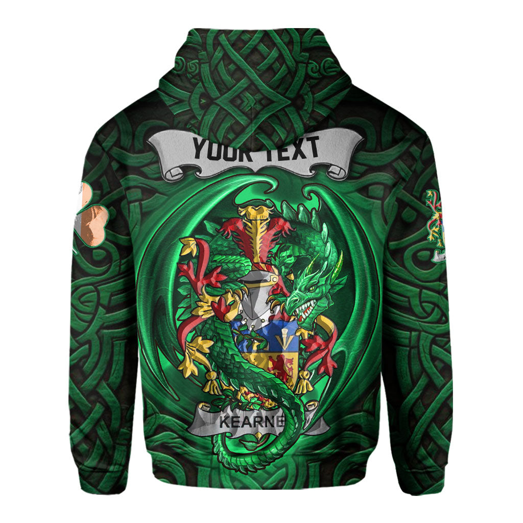 Kearney or O Kearney Hoodies The Green Dragon Of Ireland Style