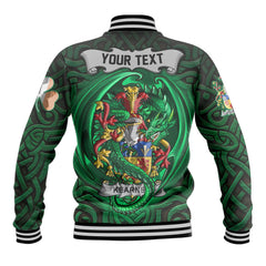 Kearney or O Kearney Baseball Jackets The Green Dragon Of Ireland Style