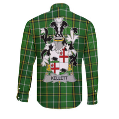 Kellett Long Sleeve Button Shirts Crest And National Plaid Style