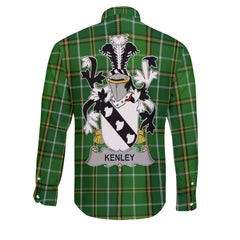 Kenley Long Sleeve Button Shirts Crest And National Plaid Style