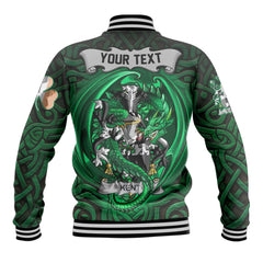 Kent Baseball Jackets The Green Dragon Of Ireland Style