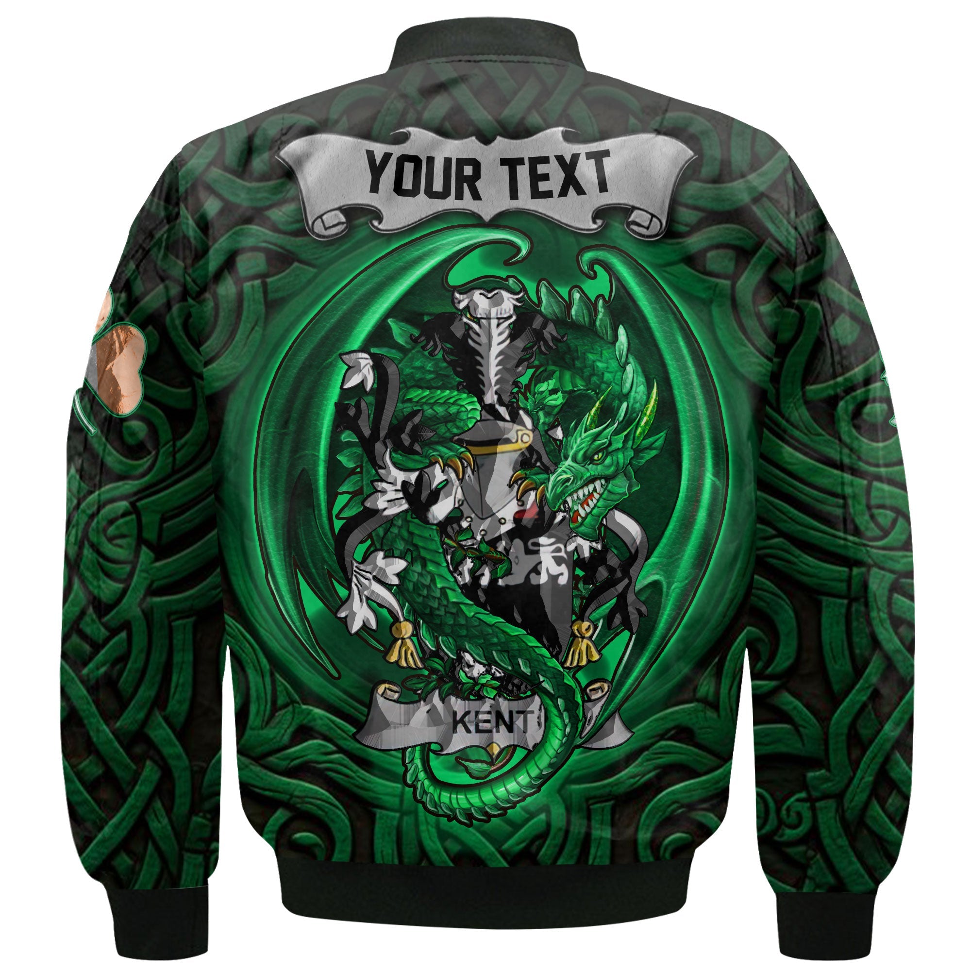 Kent Bomber Jackets The Green Dragon Of Ireland Style