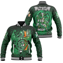 Ker Baseball Jackets The Green Dragon Of Ireland Style