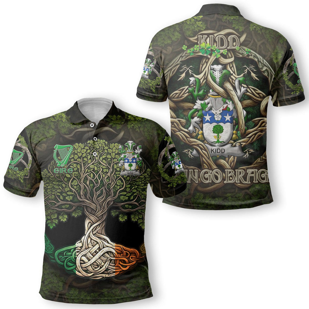 Kidd Polo Shirts Ireland Is My Root Style