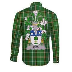 Kidd Long Sleeve Button Shirts Crest And National Plaid Style
