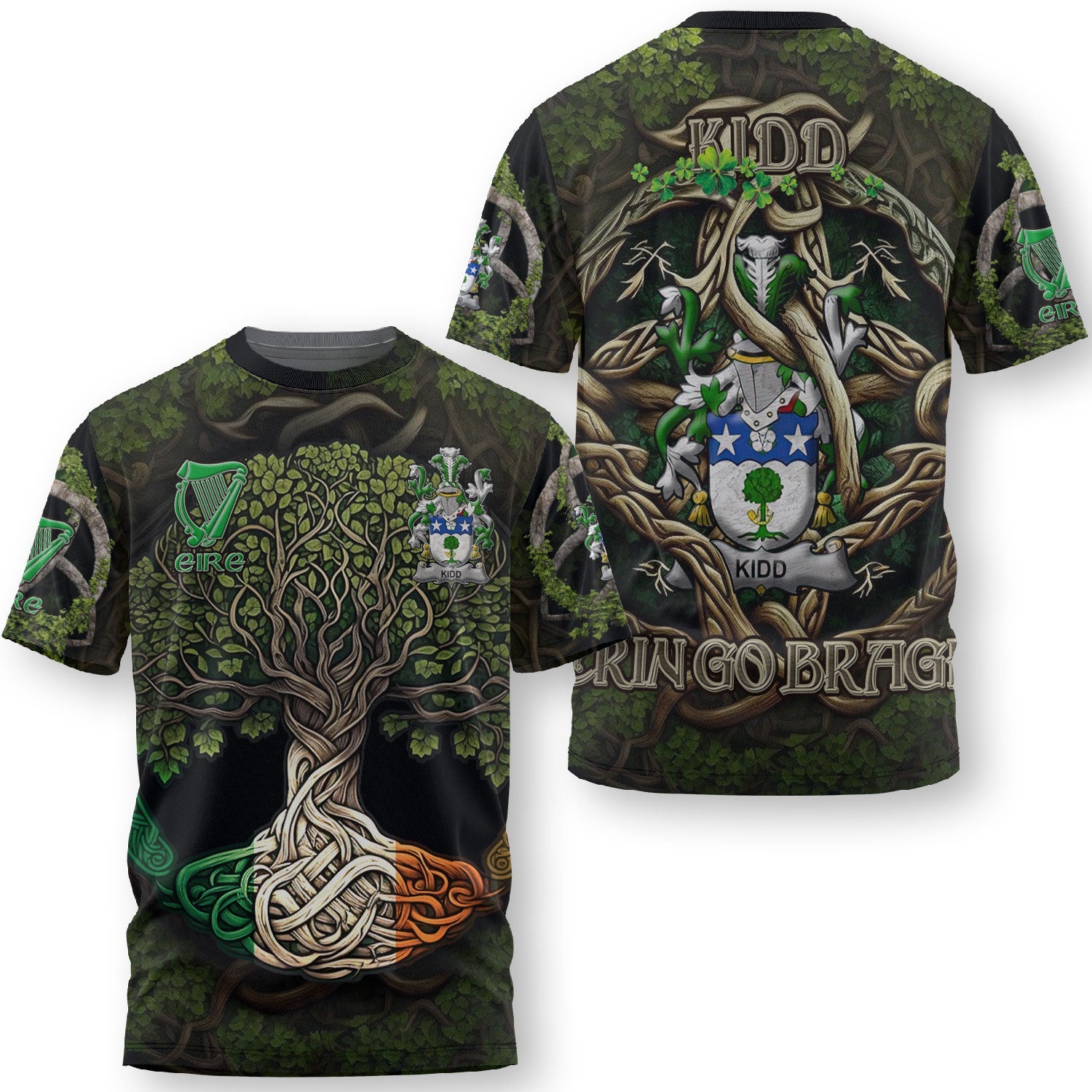 Kidd T-Shirts Ireland Is My Root Style