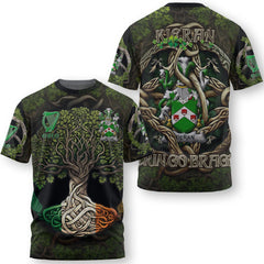 Kieran or O Kieran T-Shirts Ireland Is My Root Style