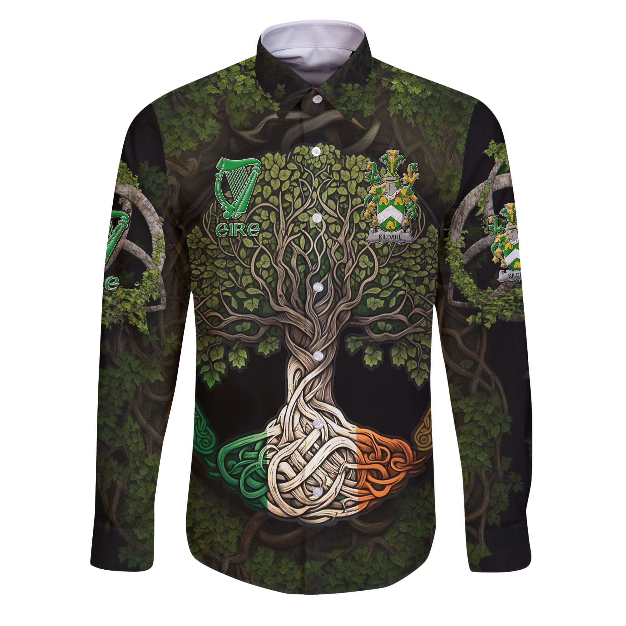 Kildahl Long Sleeve Button Shirts Ireland Is My Root Style