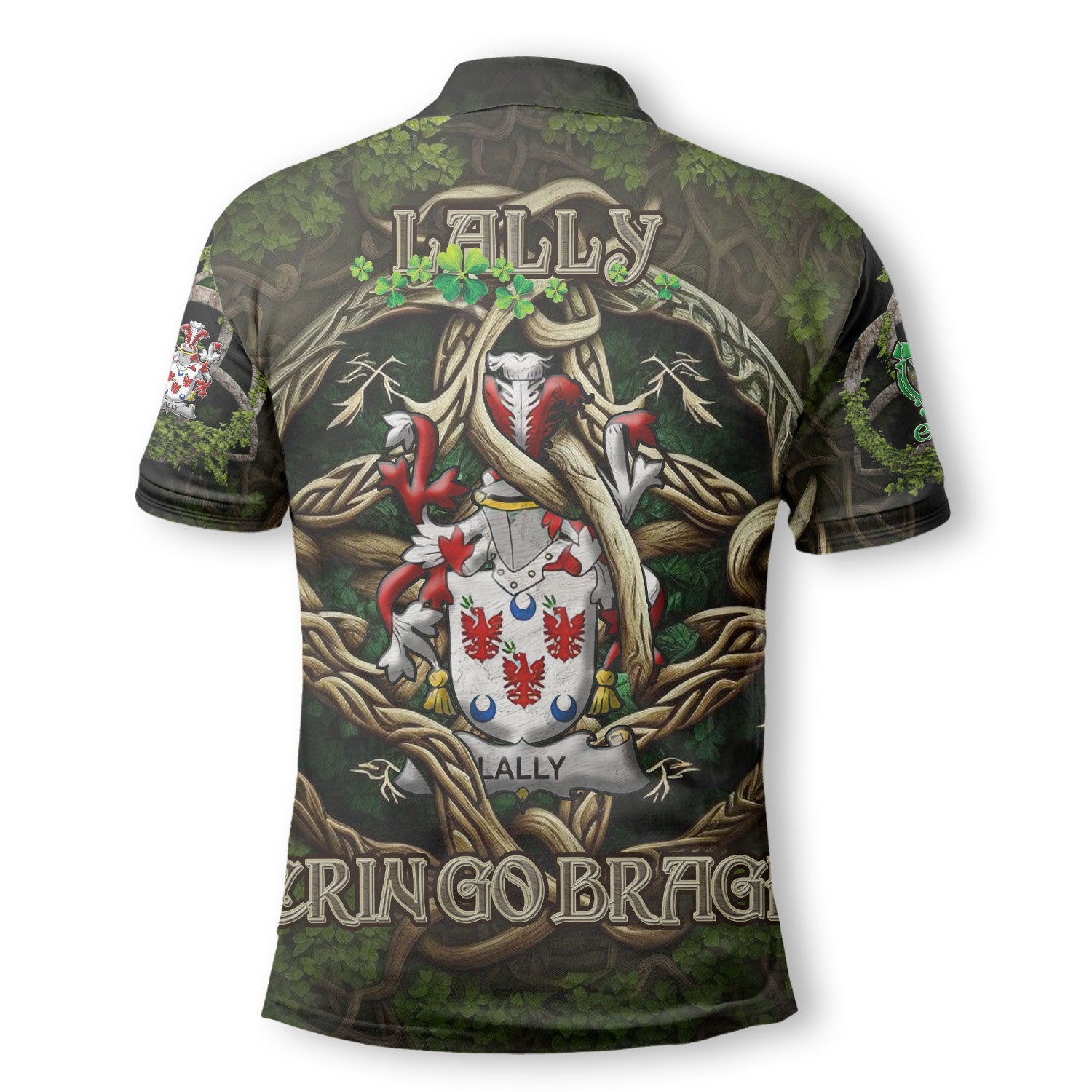Lally or O Mullally Polo Shirts Ireland Is My Root Style