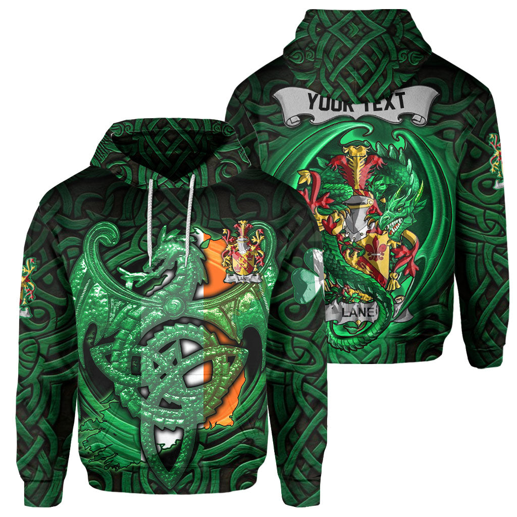 Lane Hoodies The Green Dragon Of Ireland Style
