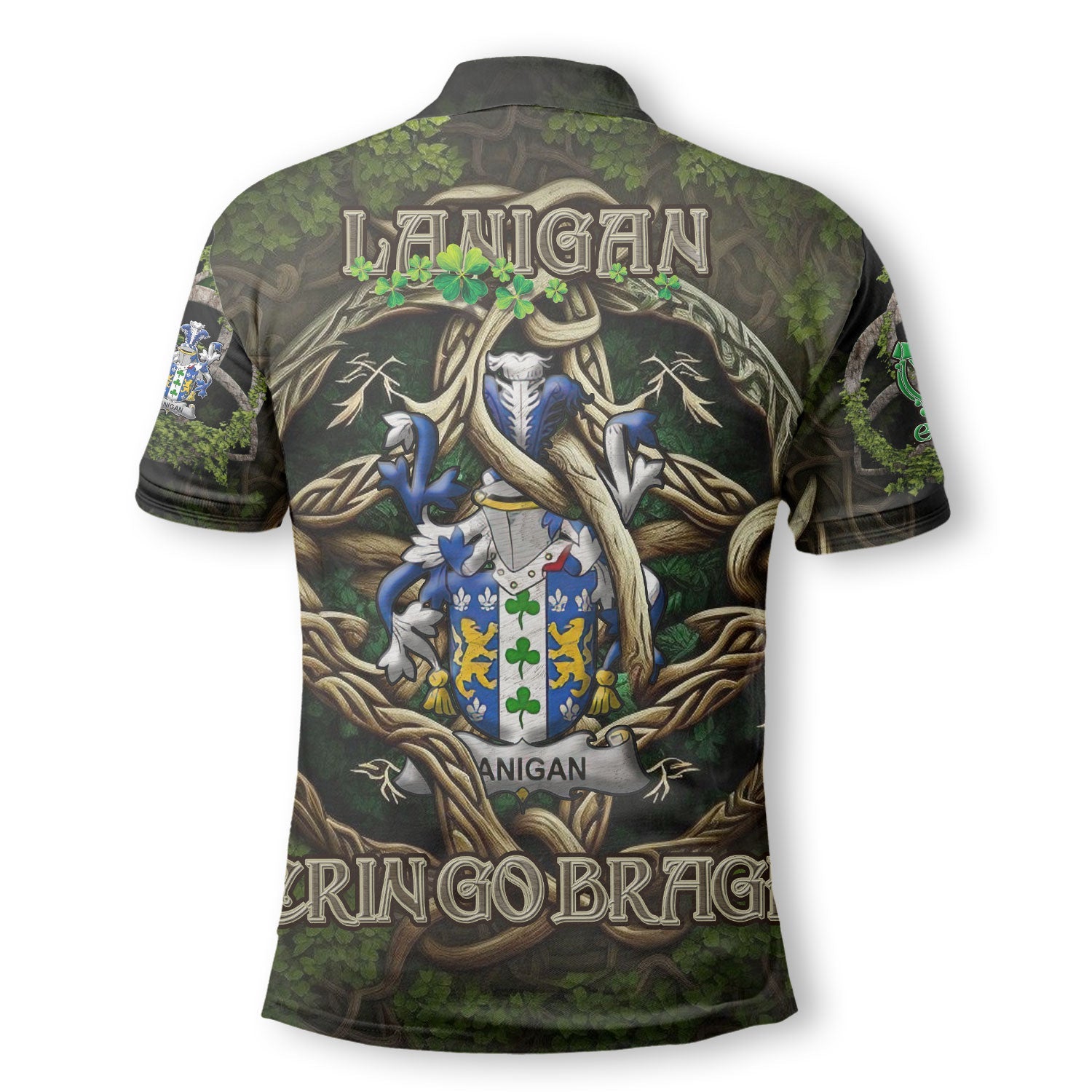 Lanigan or O Lenigan Polo Shirts Ireland Is My Root Style