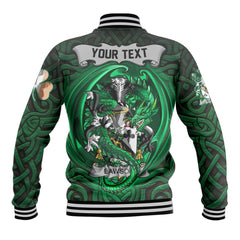 Lawson Baseball Jackets The Green Dragon Of Ireland Style