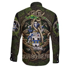 Lea or McLea Long Sleeve Button Shirts Ireland Is My Root Style